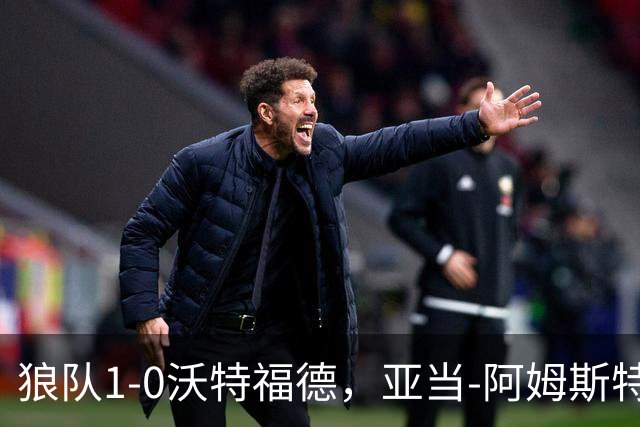狼队1-0沃特福德，亚当-阿姆斯特朗制胜球